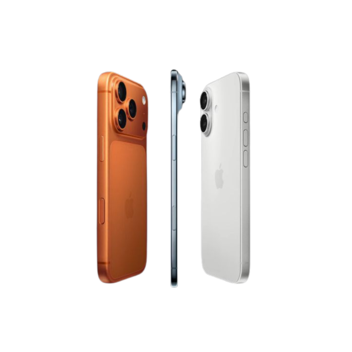 3 iphones fundo transparente